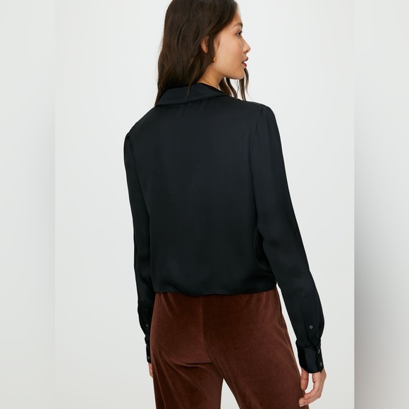 Wilfred Tie Front Blouse - Picture 3 of 9